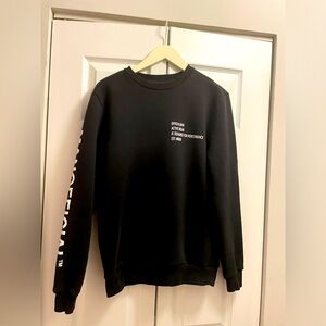 MAN  OFFICIAL ACTIVE GYM LOGO SWEATSHIRT Size S